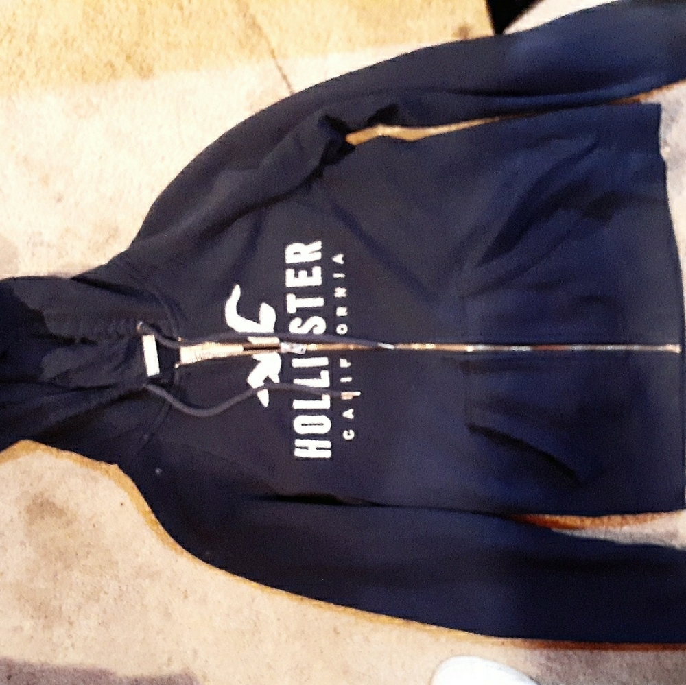 Hollister zip up hoodie
